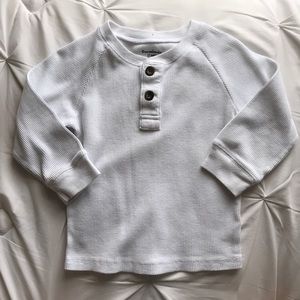 White Long Sleeved Tee